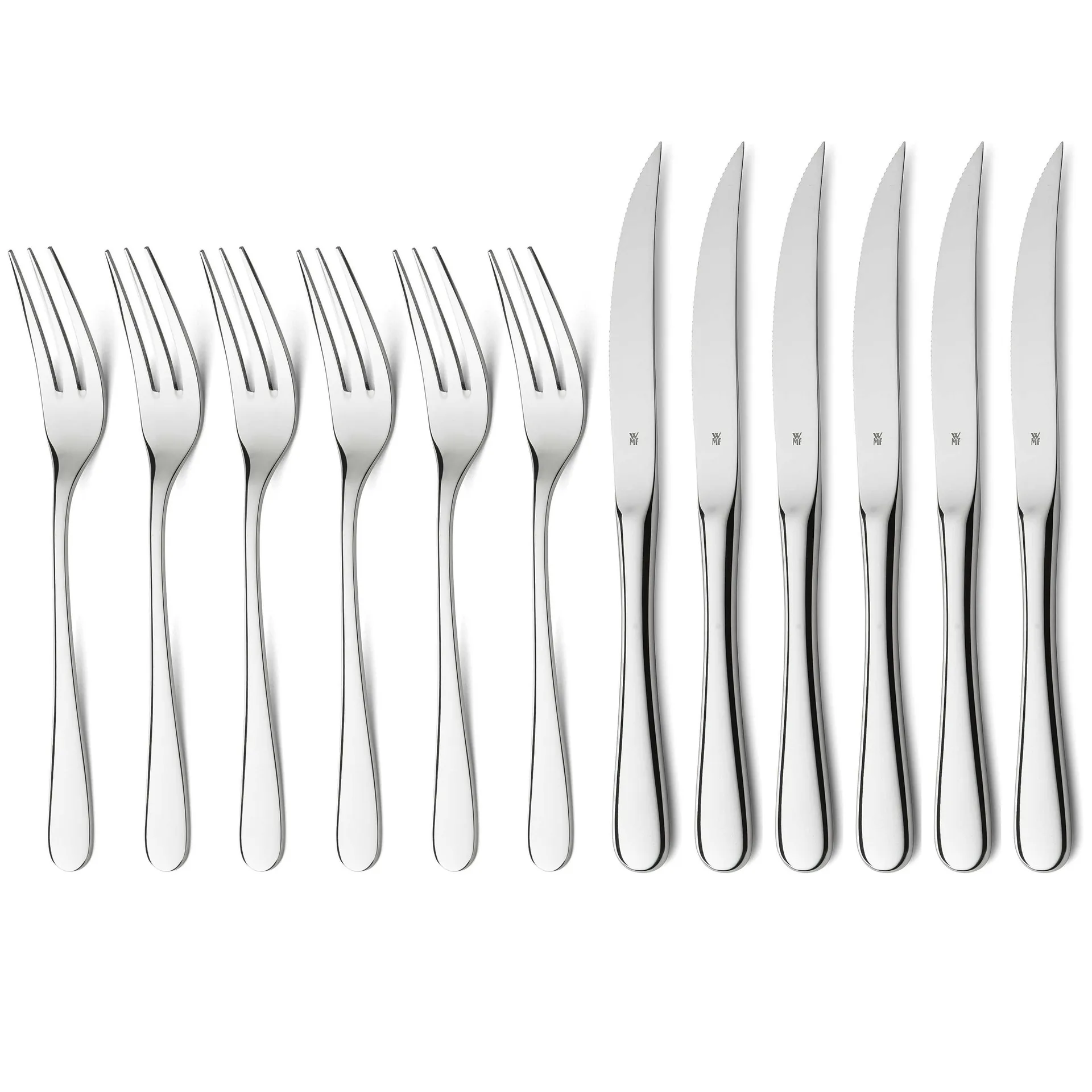 Geschenkidee BBQ 餐具 cutlery 12 pieces, 不锈钢 WMF