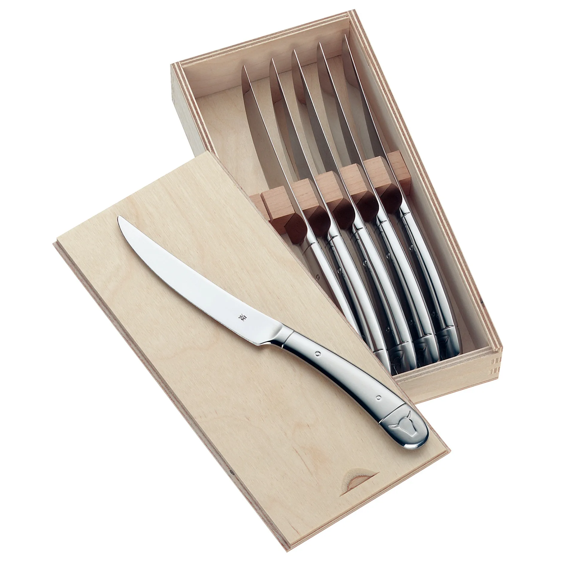 Geschenkidee 牛排刀 六件, 不锈钢 WMF