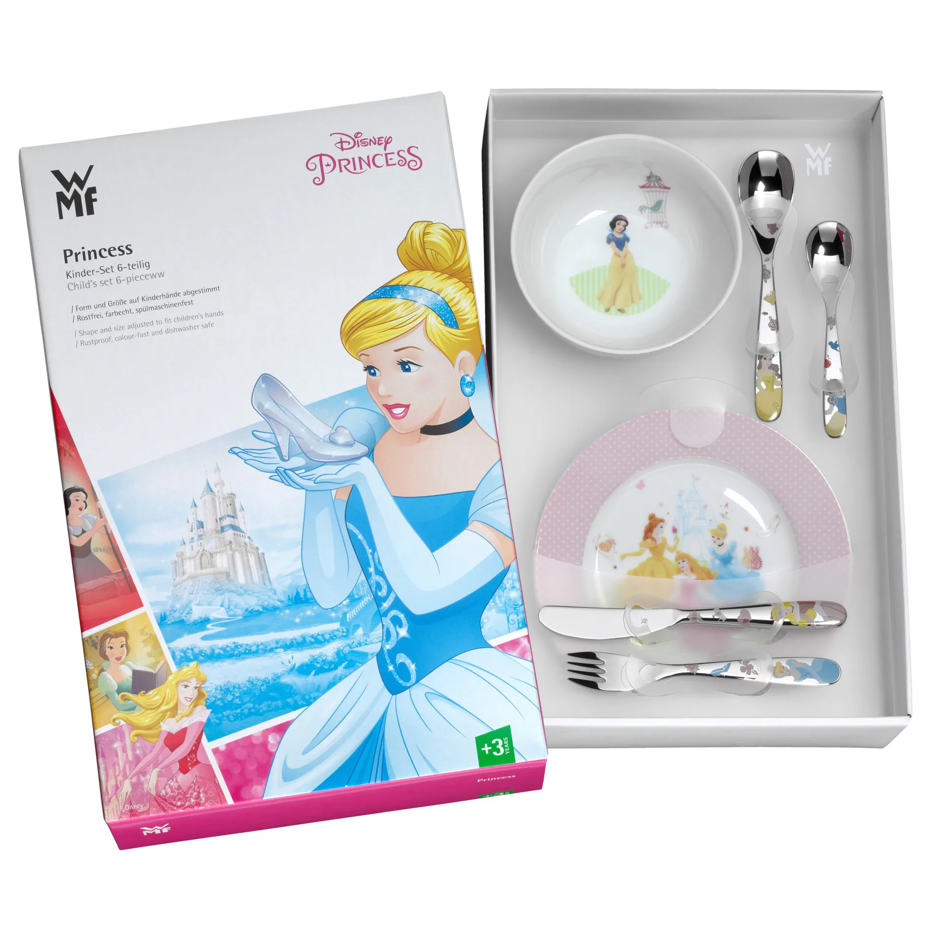 WMF 儿童餐具6件, Disney Princess WMF