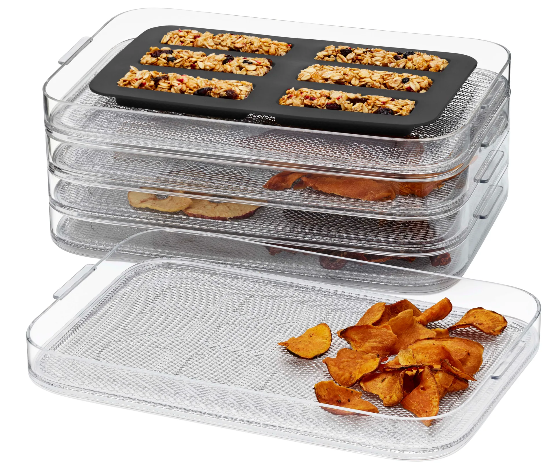 WMF Snack 水果蘑菇烘干机, 银色 WMF