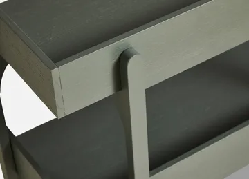 多功能置物架82.5x84.5cm - 灰绿色 - Woud