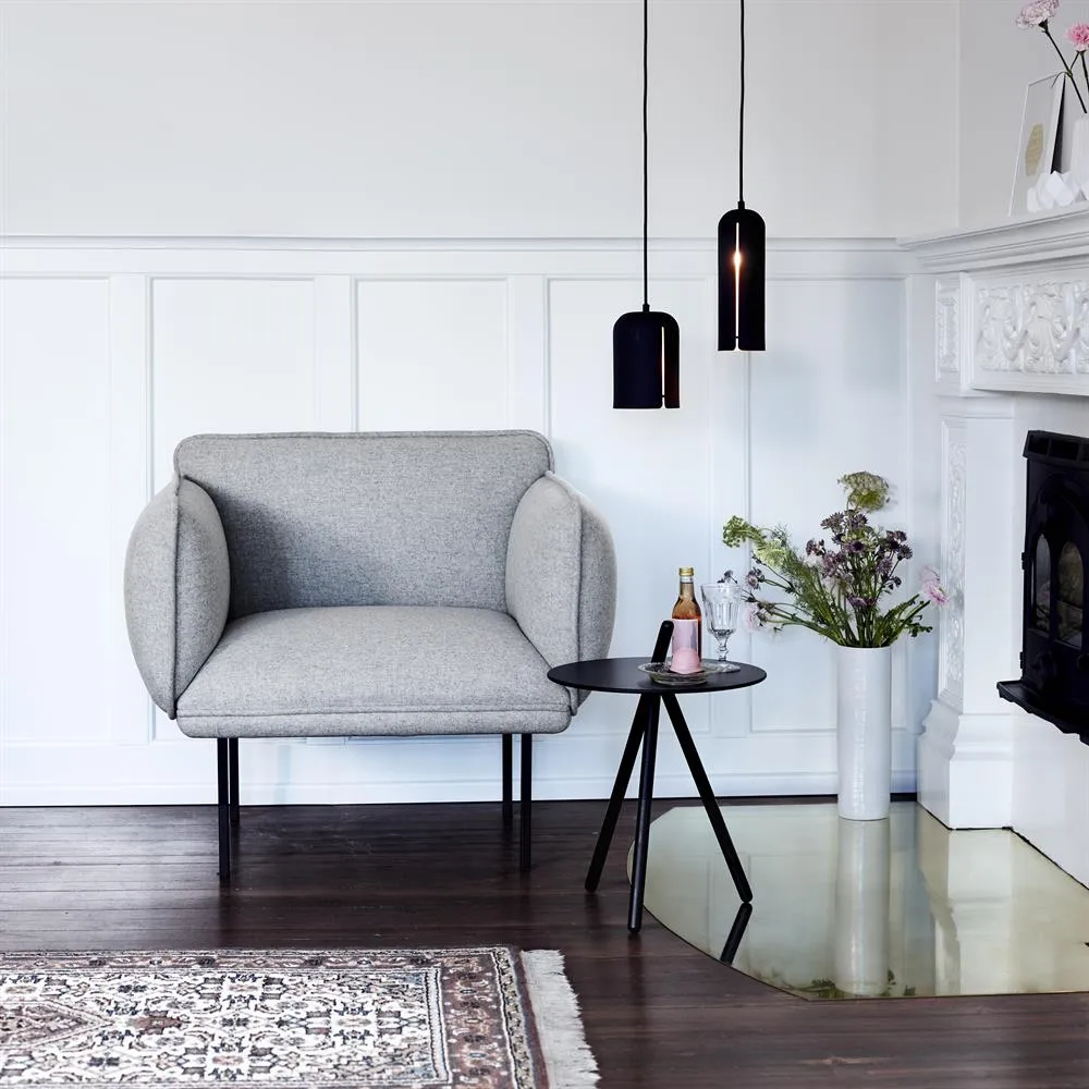 Gap 吊灯 长款, 黑色 Woud