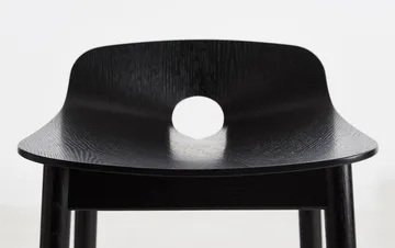 Mono 吧凳65cm - 黑色橡木 - Woud