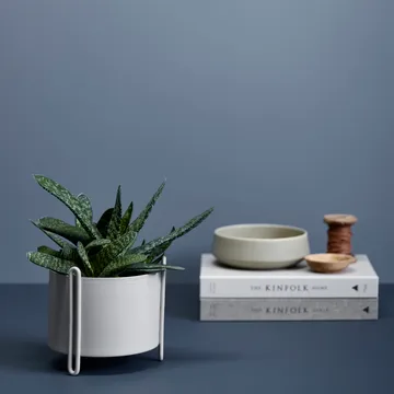 Pidestall 小号花盆 Ø15cm - 灰色 - Woud