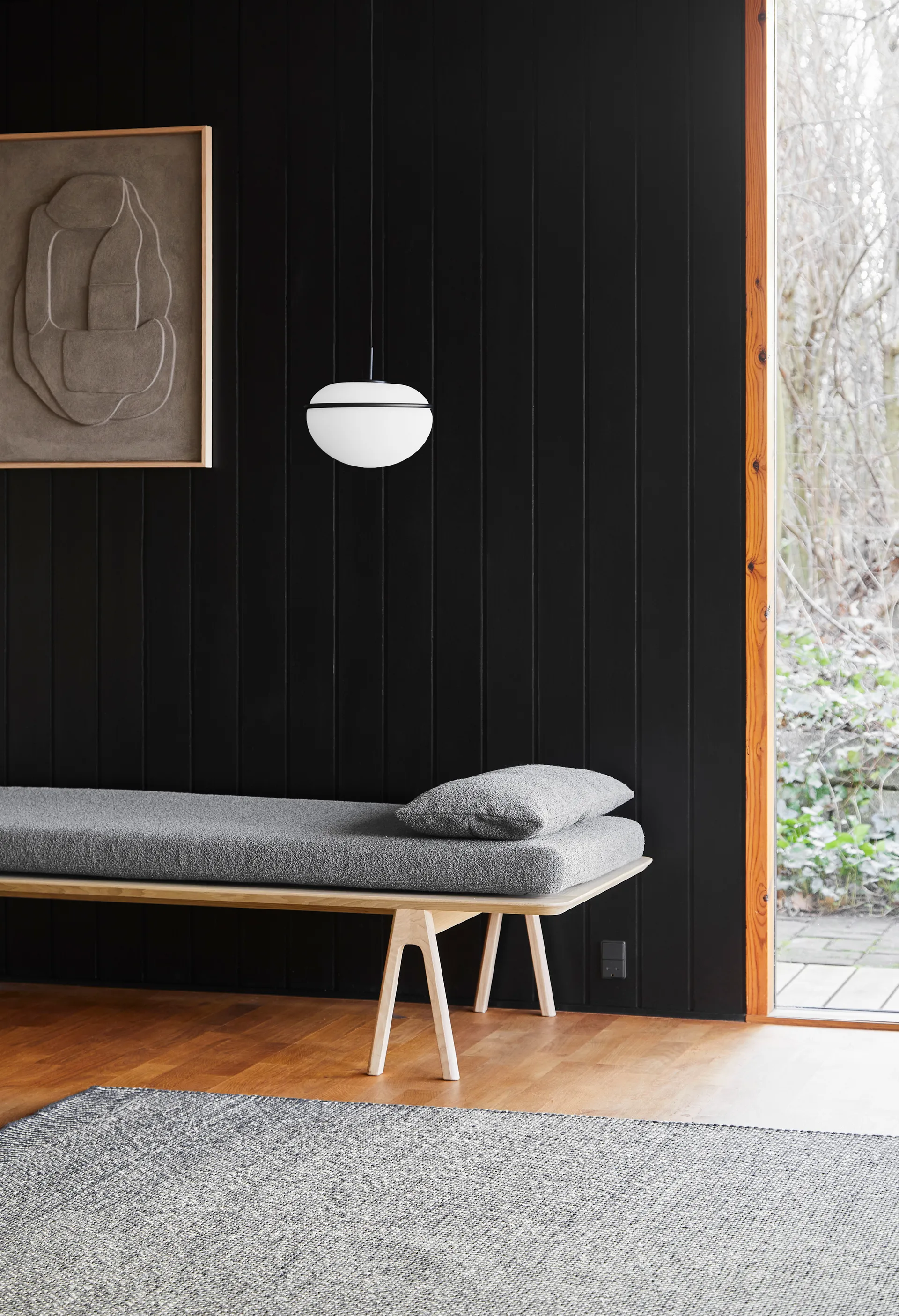 Rombo 地毯 灰色, 170x240 cm Woud