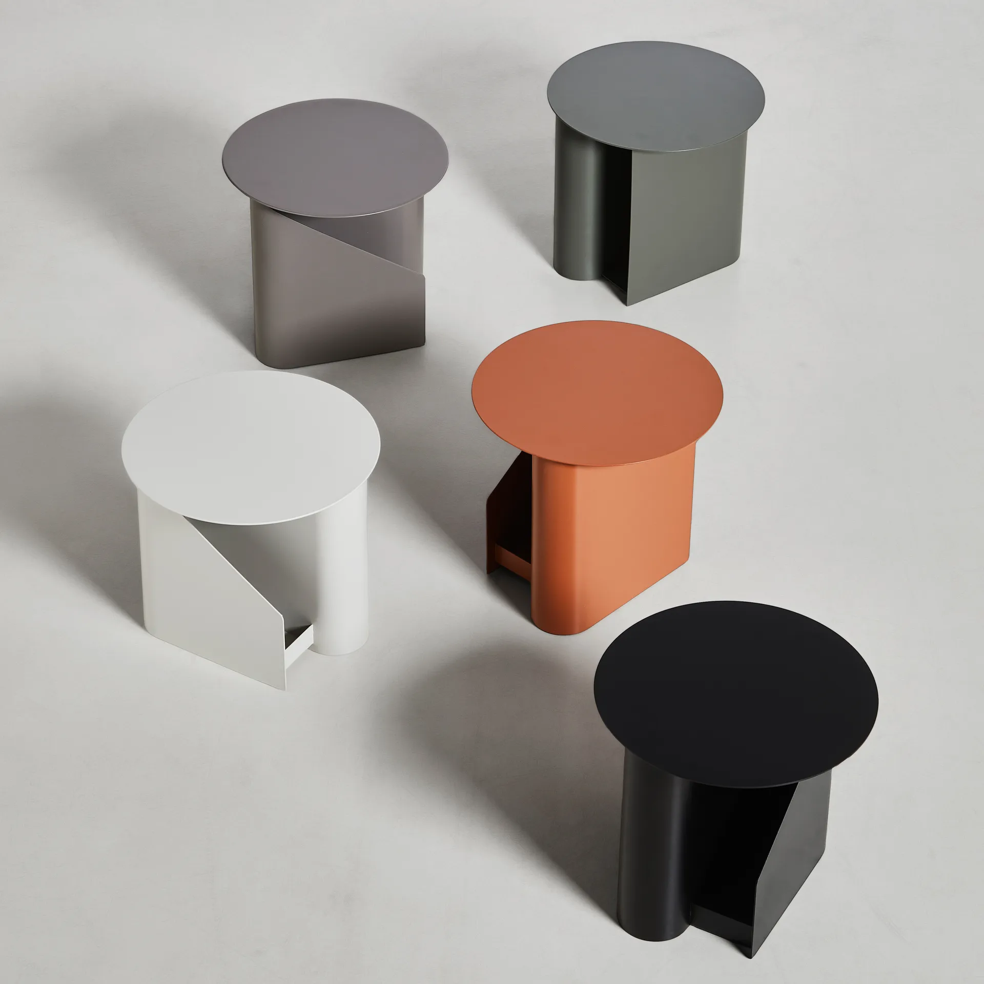 Sentrum 小边桌, 燃橙色 Woud