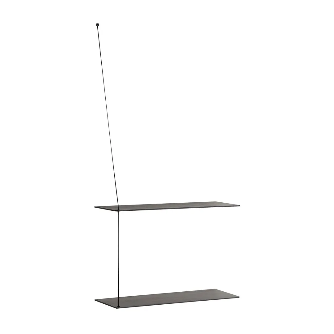 Stedge 置物架60cm, 黑色梣木 Woud