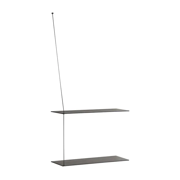 Stedge 置物架60cm - 黑色梣木 - Woud