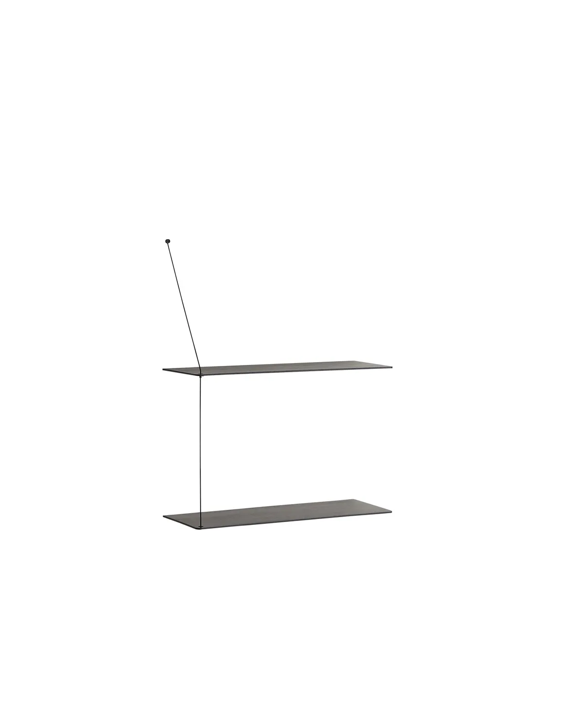 Stedge 置物架60cm, 黑色梣木 Woud