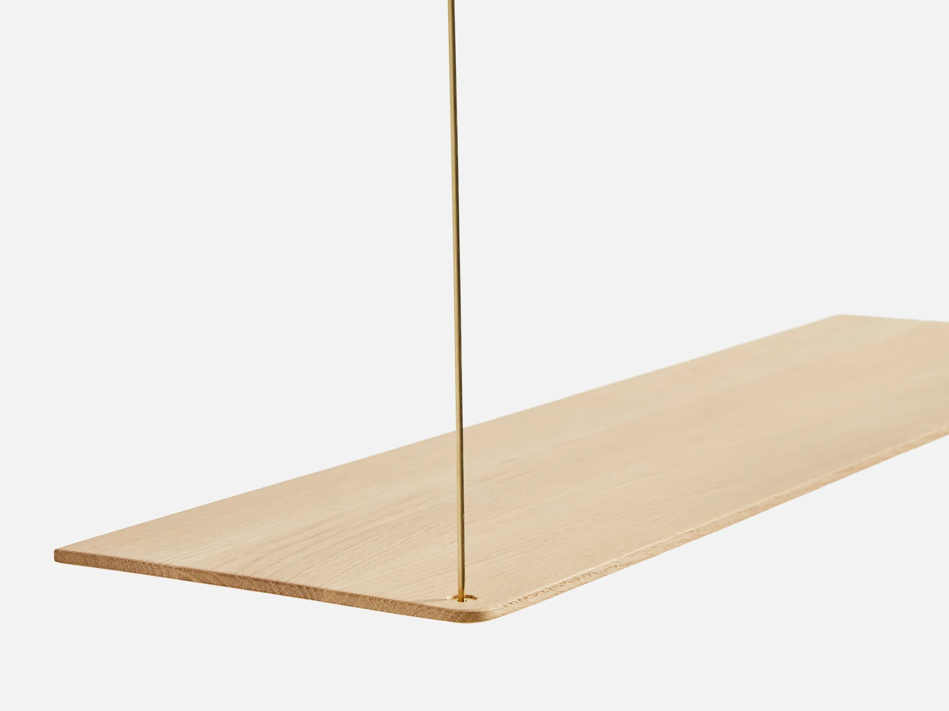 Stedge 墙面搁板80cm, 橡木 Woud