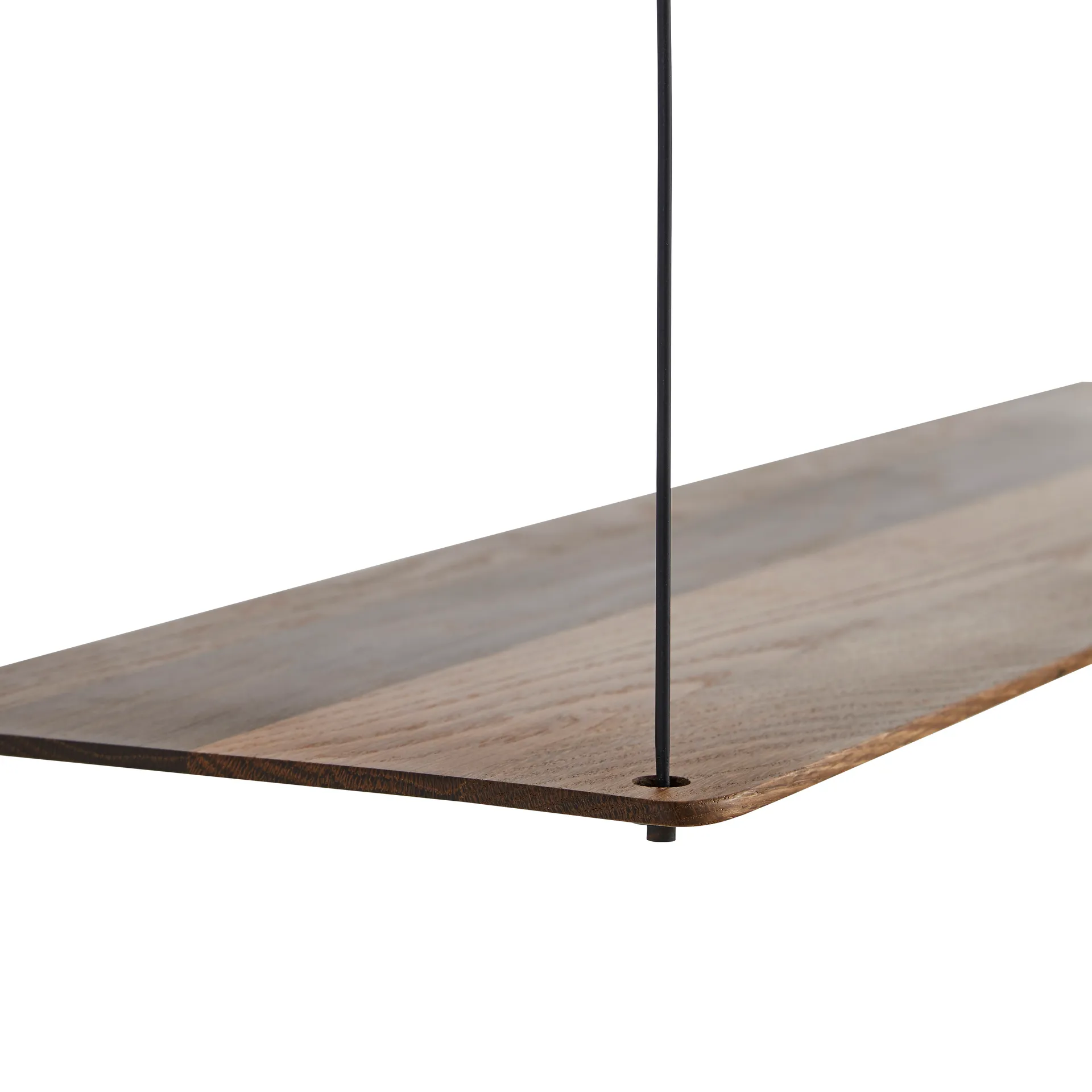 Stedge 墙面搁板80cm, 烟熏橡木 Woud