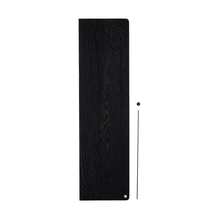 Stedge Add-on 置物架 - 黑色涂装橡木，80cm - Woud