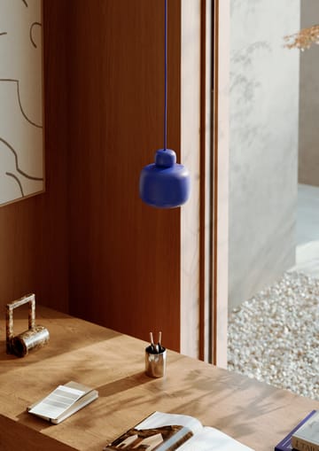 Stone 吊灯 小 - Cobalt blue - Woud