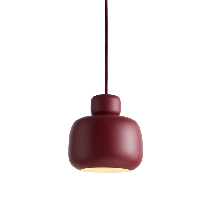 Stone 吊灯 小 - Deep red - Woud