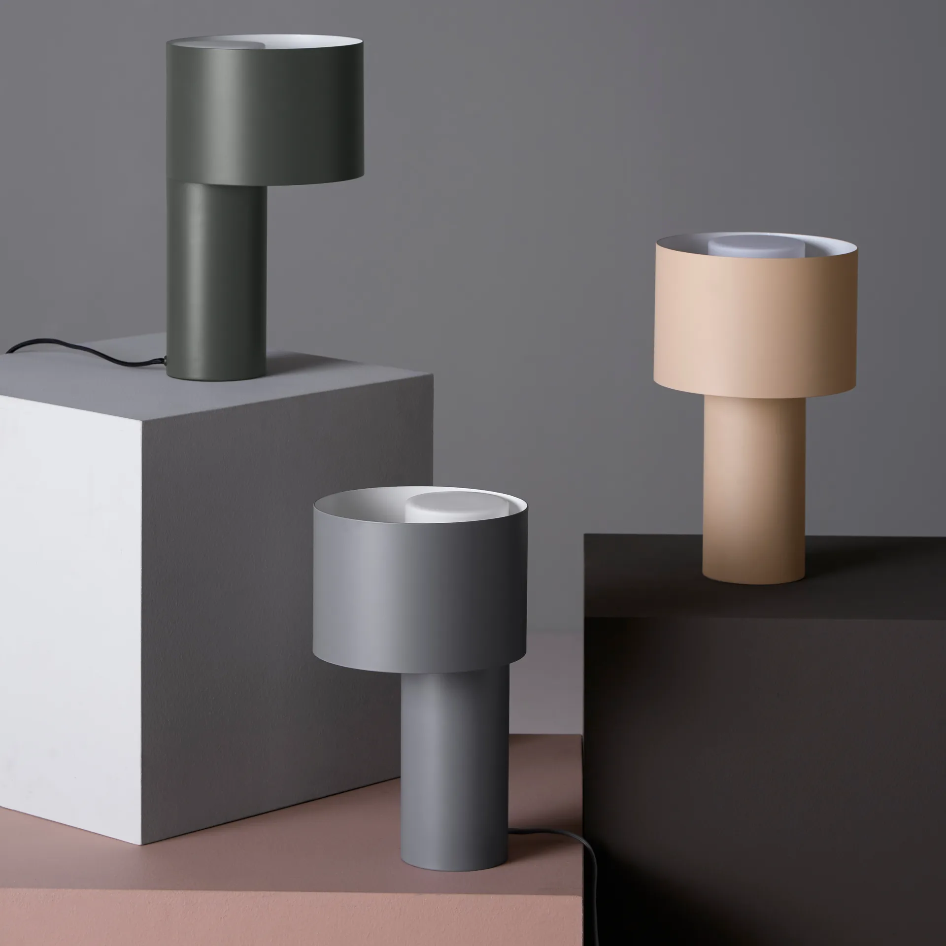 Tangent 台灯, 绿色 Woud