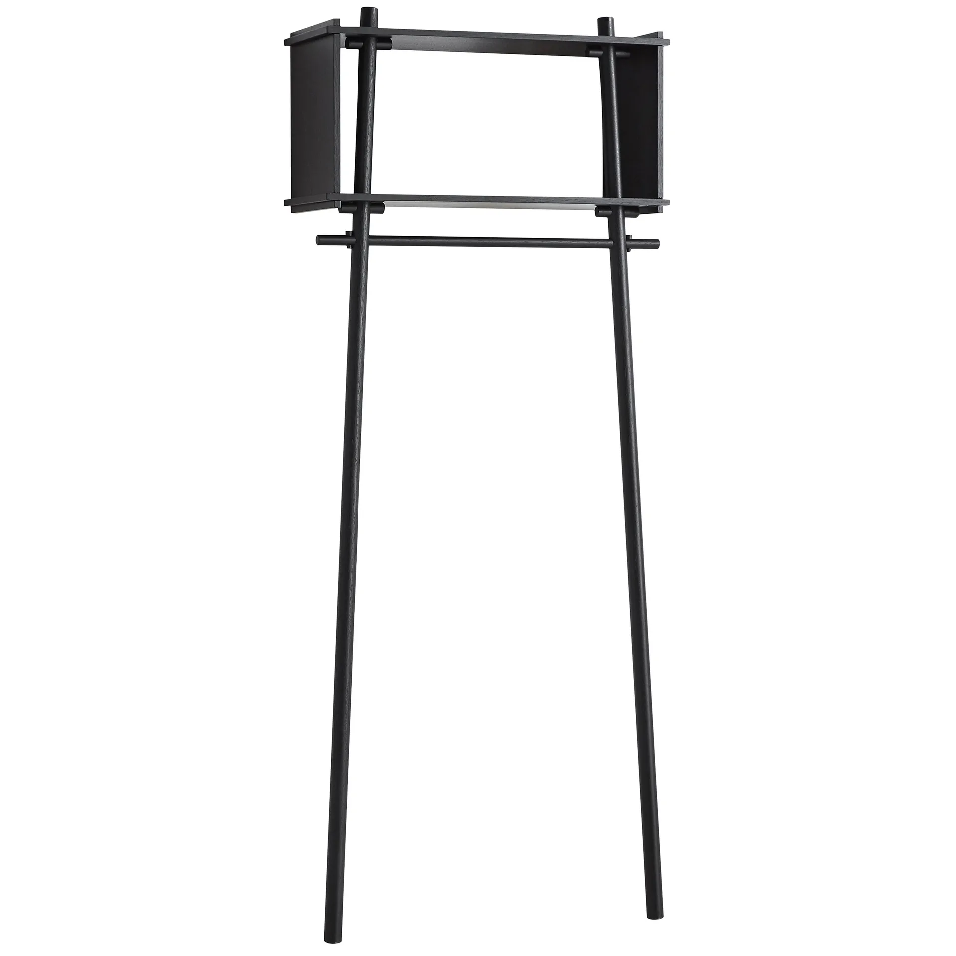 Tojbox 多功能衣架/收纳架, 黑漆橡木 Woud