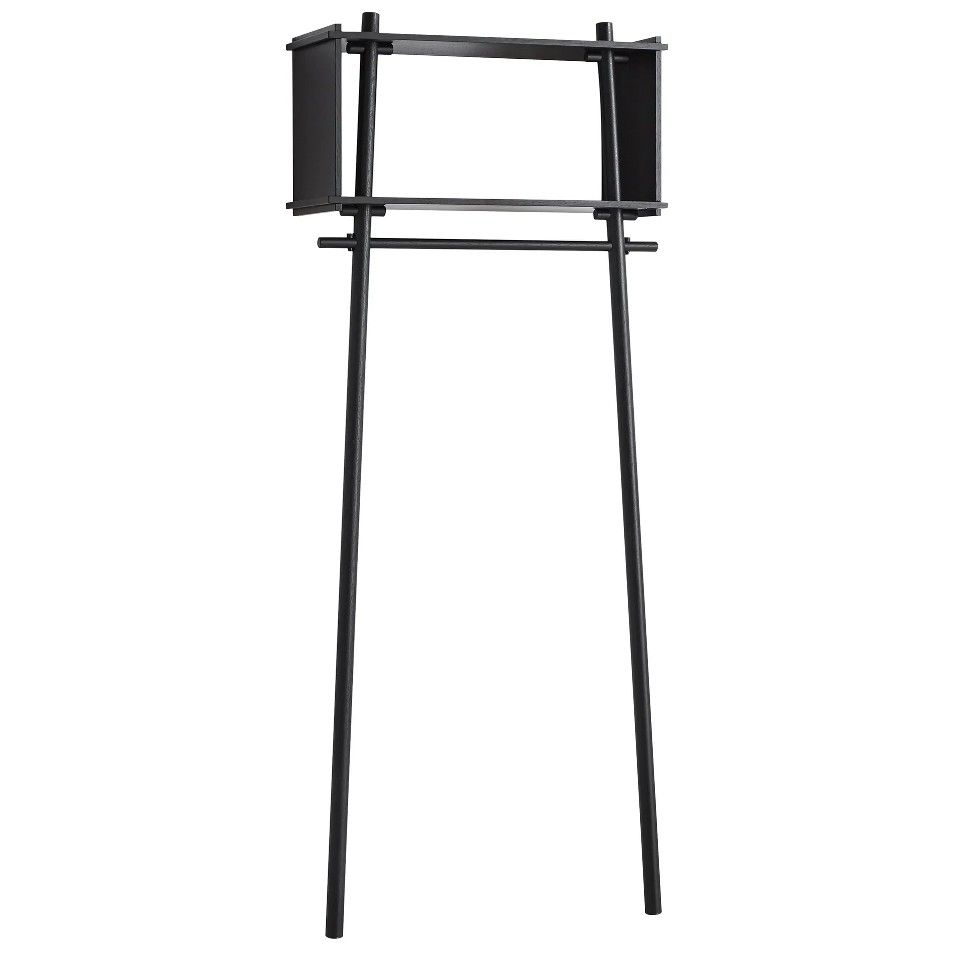 Tojbox 多功能衣架/收纳架, 黑漆橡木 Woud