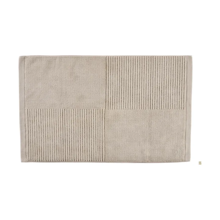 经典浴室地垫50x80cm - 沙色 - Zone Denmark