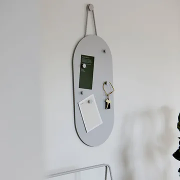 A-Bulletin Board - 柔和灰色_带磁铁 - Zone Denmark
