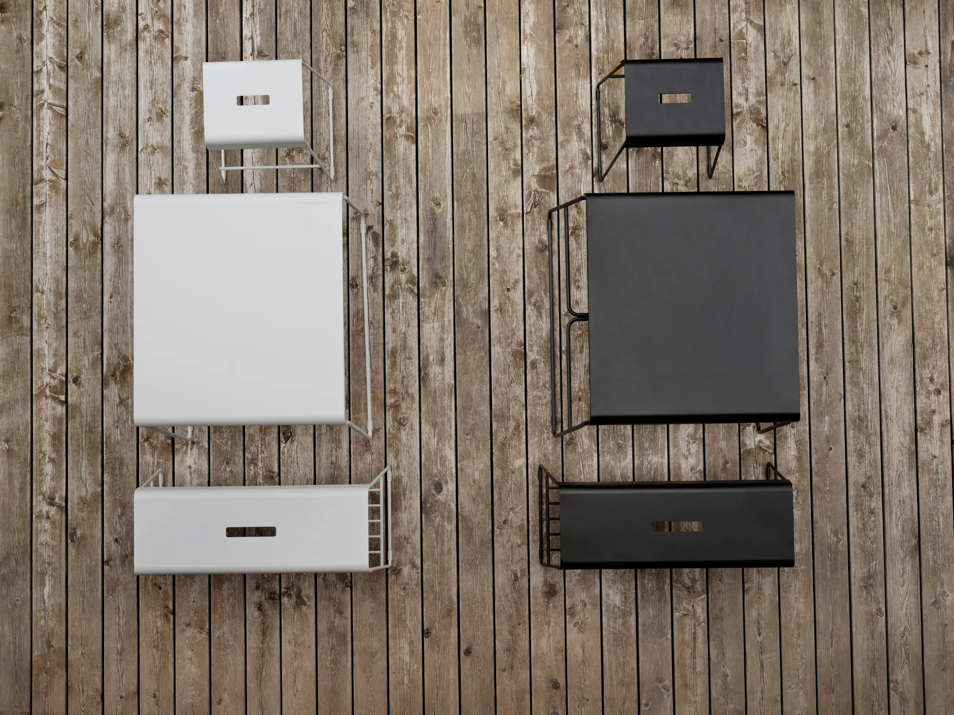 A-café 桌子 outdoor, Soft 灰色 Zone Denmark