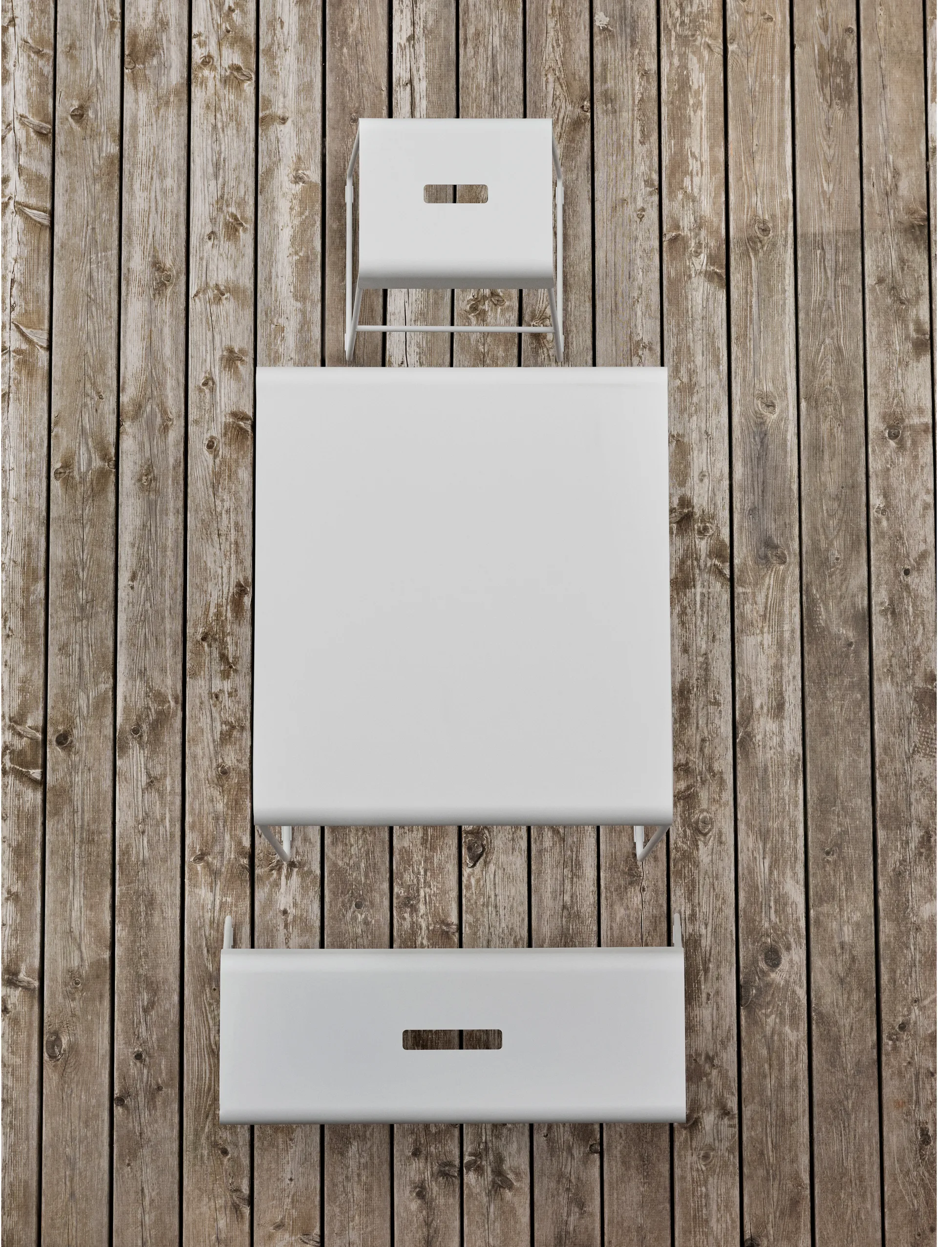 A-凳子 outdoor 凳子 45 cm, Soft 灰色 Zone Denmark