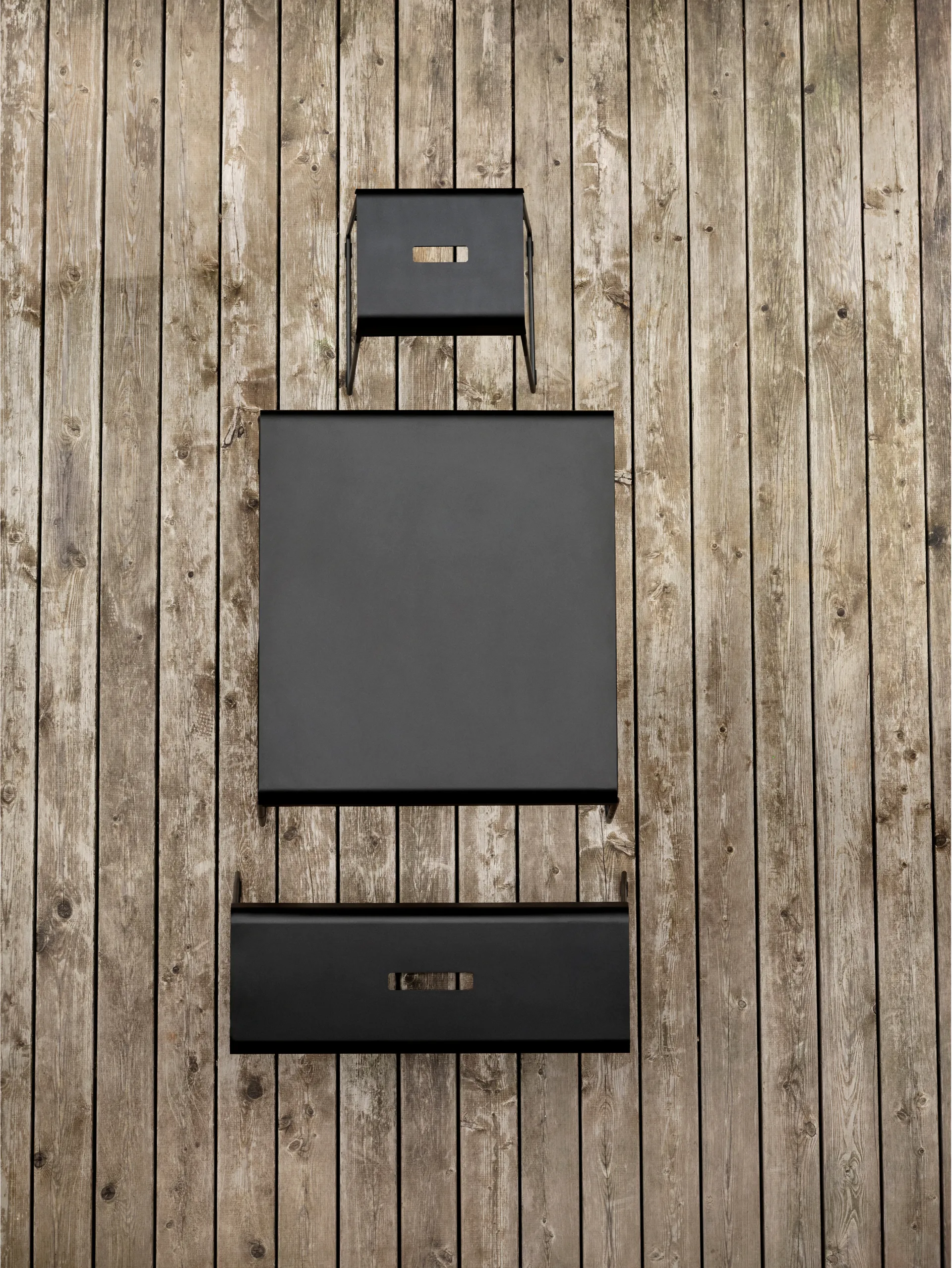 A-凳子 outdoor 凳子 45 cm, 黑色 Zone Denmark