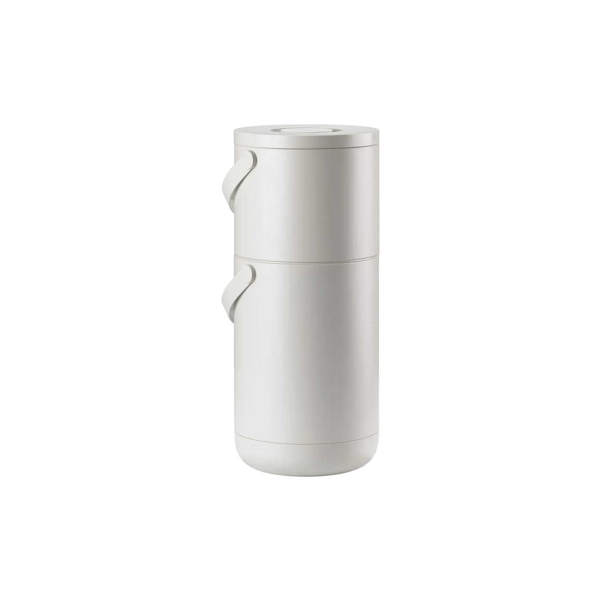 Circular Trash Can 22+12 L, Warm 灰色 Zone Denmark