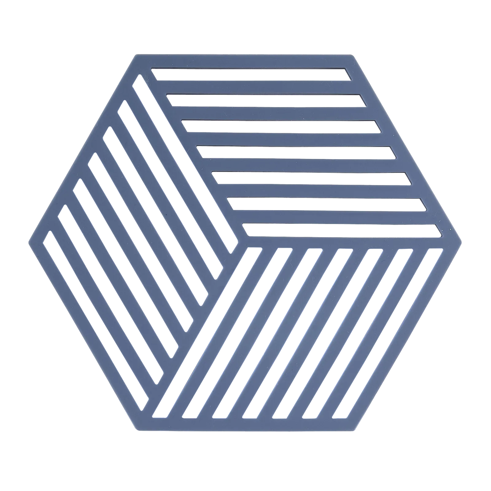 Denim 牛仔纹理桌垫餐桌垫, 六边形 Zone Denmark