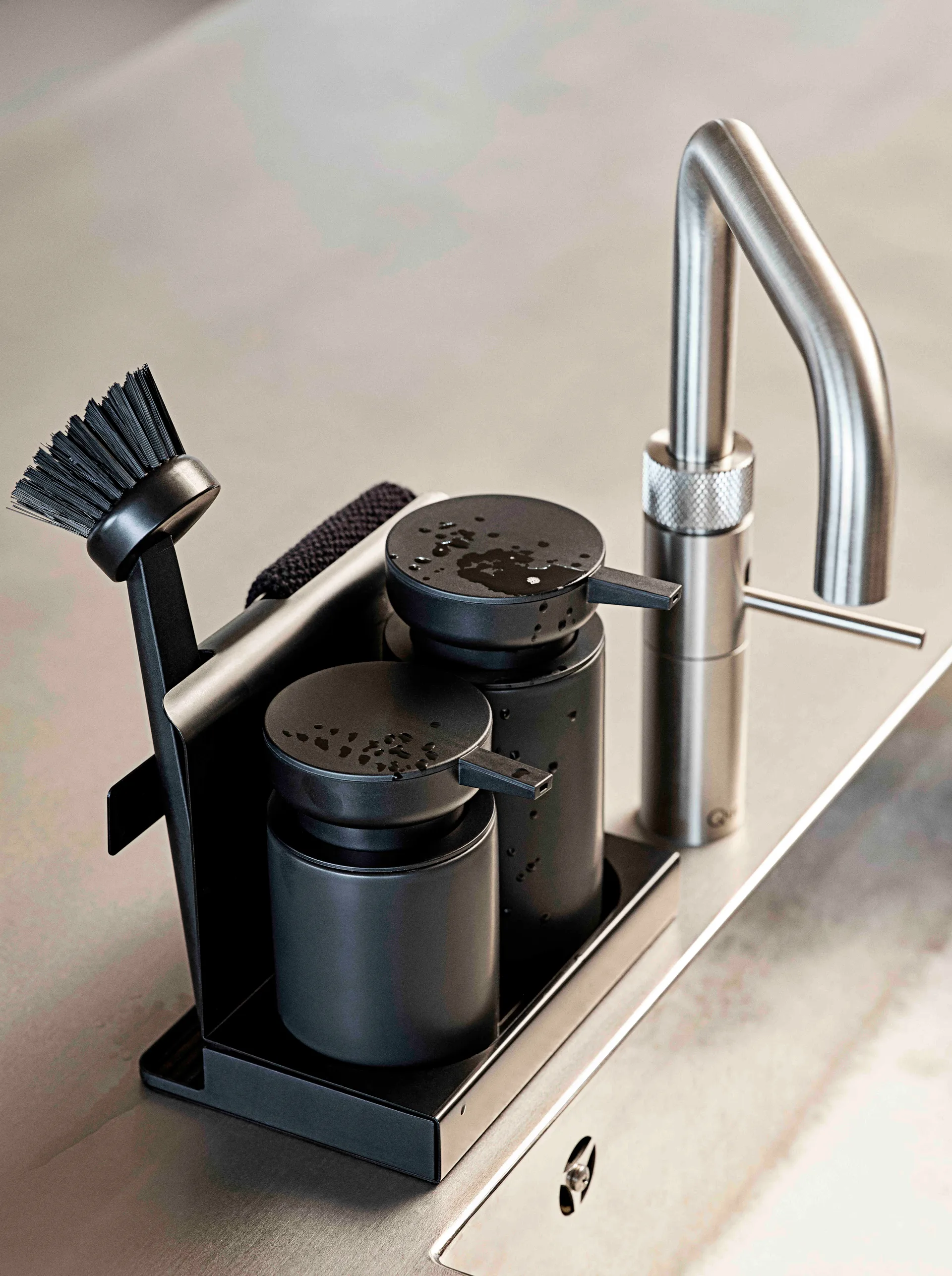 Diish sink organiser 5 pieces, 黑色 Zone Denmark