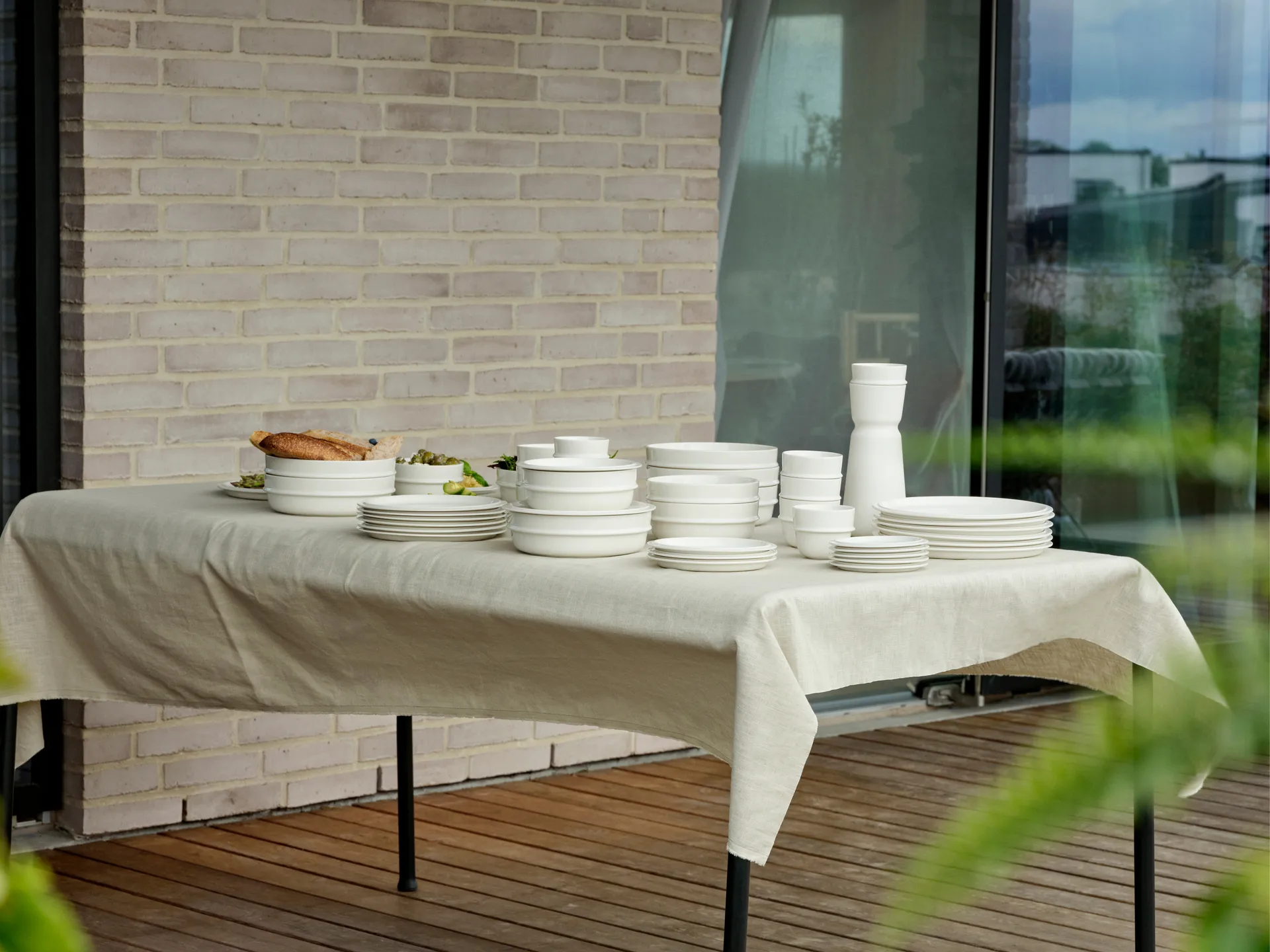 Eau 盘子 Ø12 cm, 米白色 Zone Denmark