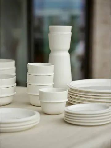 Eau 盘子Ø24cm - 米白色 - Zone Denmark