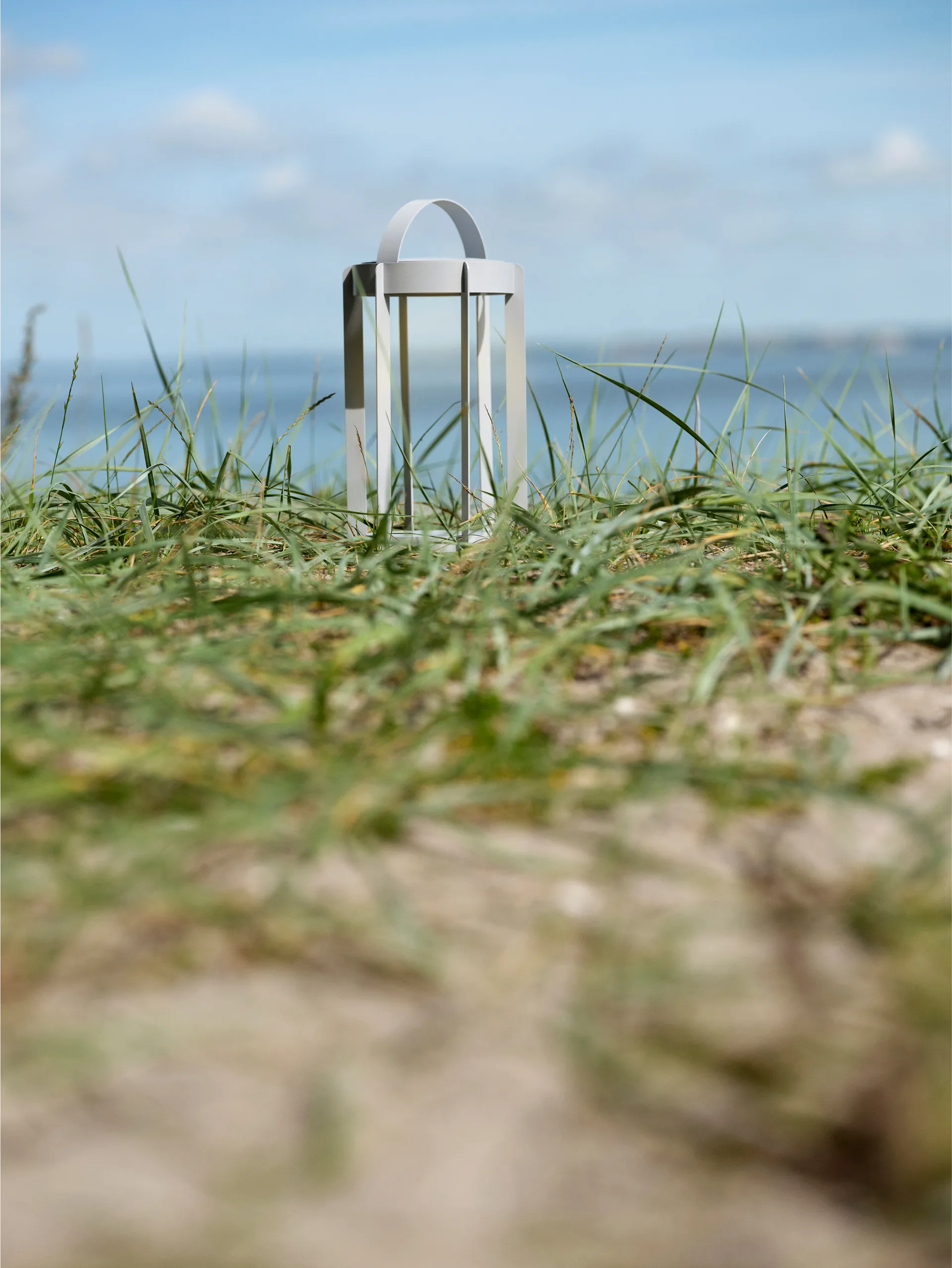 Firefly 烛台 便携 LED 灯, Soft 灰色 Aluminium Zone Denmark