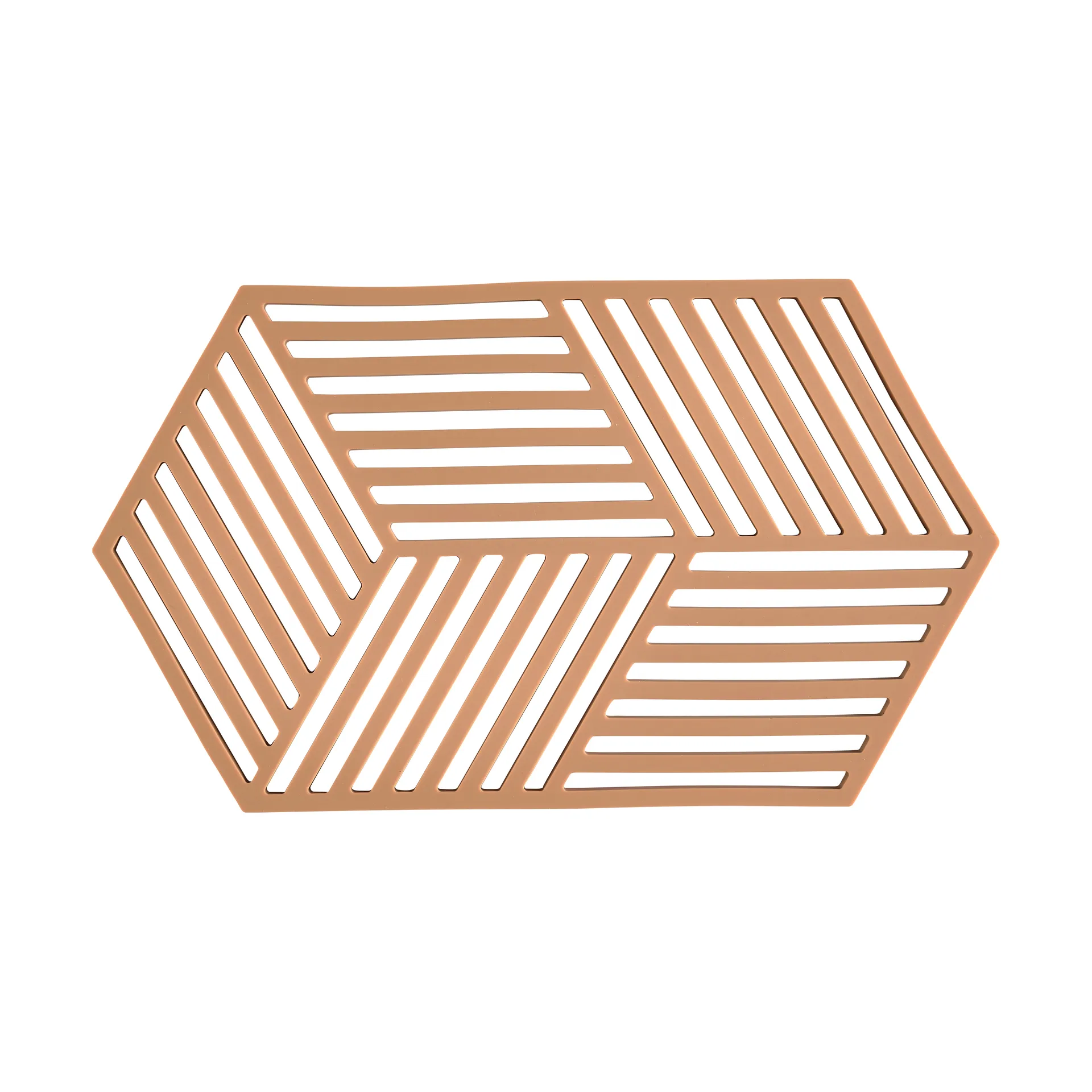 Hexagon trivet 大, Light 红陶 Zone Denmark