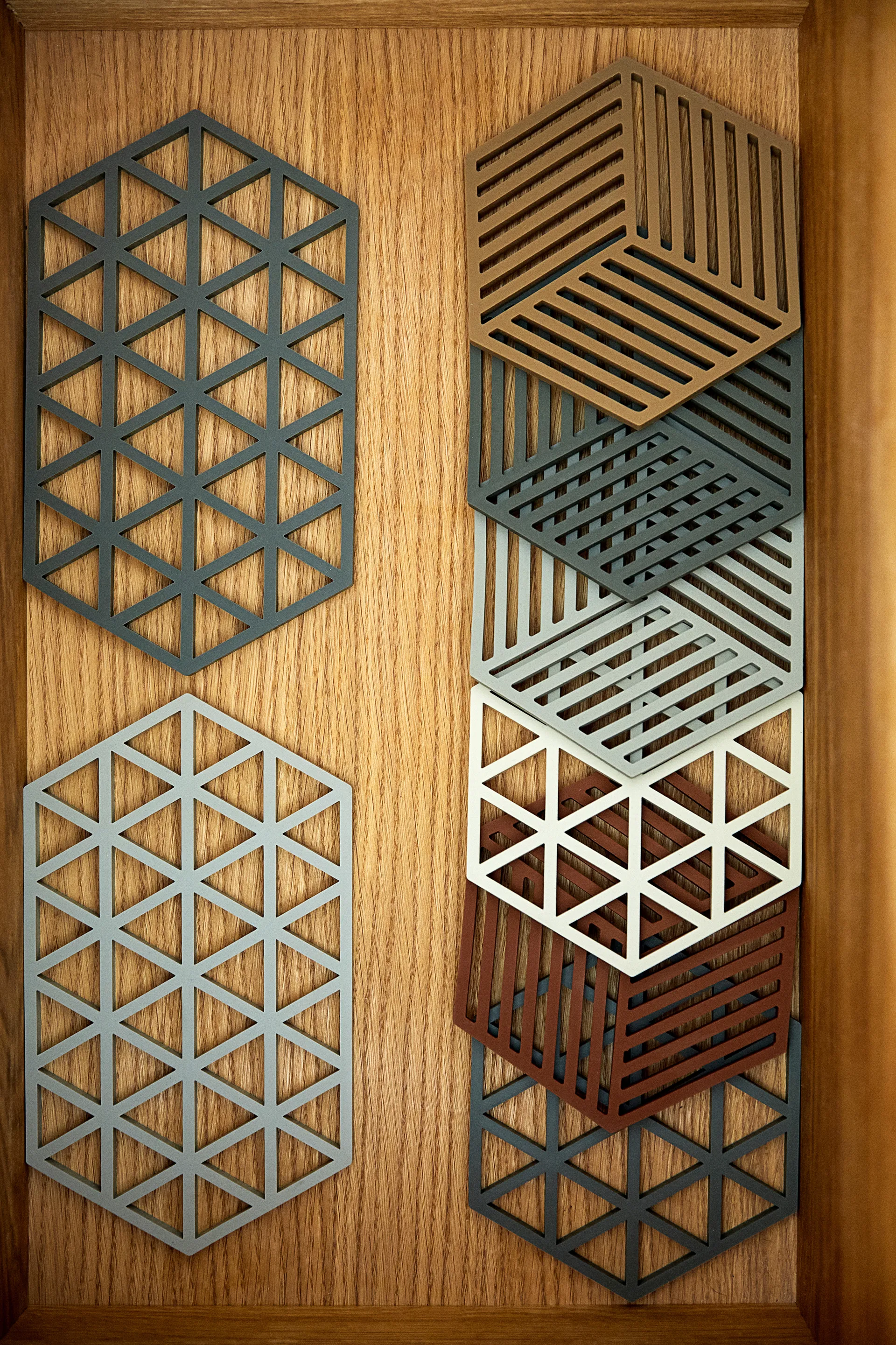 Hexagon trivet, 赤陶色 Zone Denmark