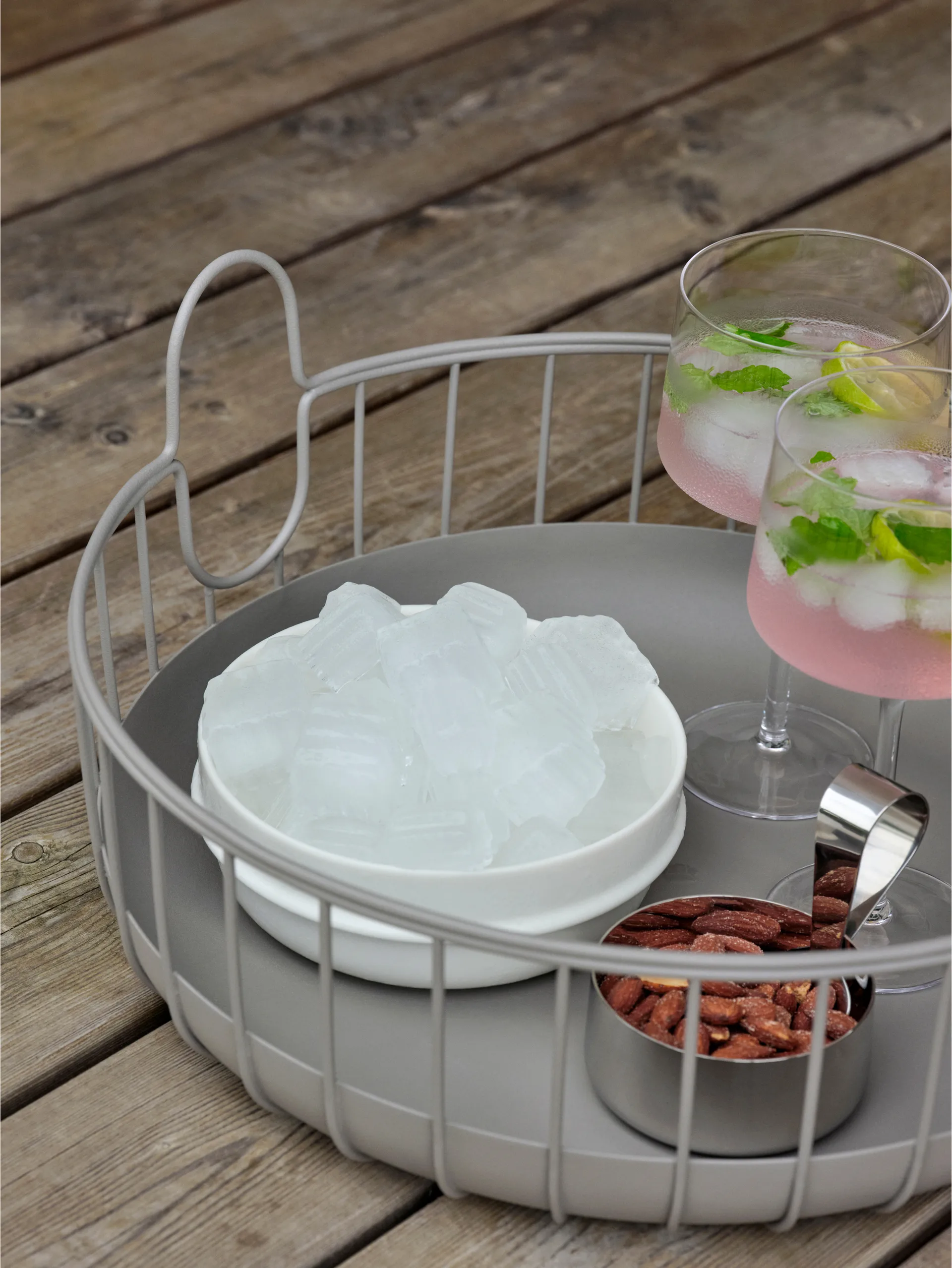 Inu 篮子 18xØ38 cm, 灰褐色 Zone Denmark