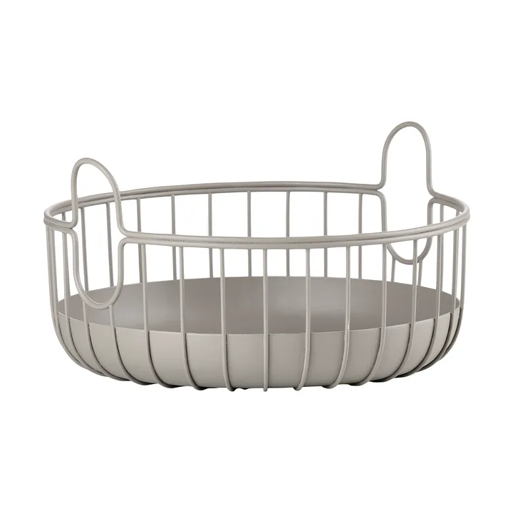 Inu 篮子 Ø22x8 cm - 灰褐色 - Zone Denmark