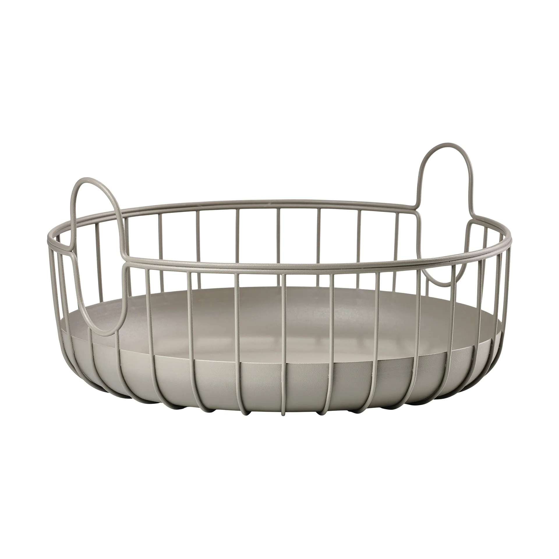 Inu 篮子 Ø38x18 cm, 灰褐色 Zone Denmark