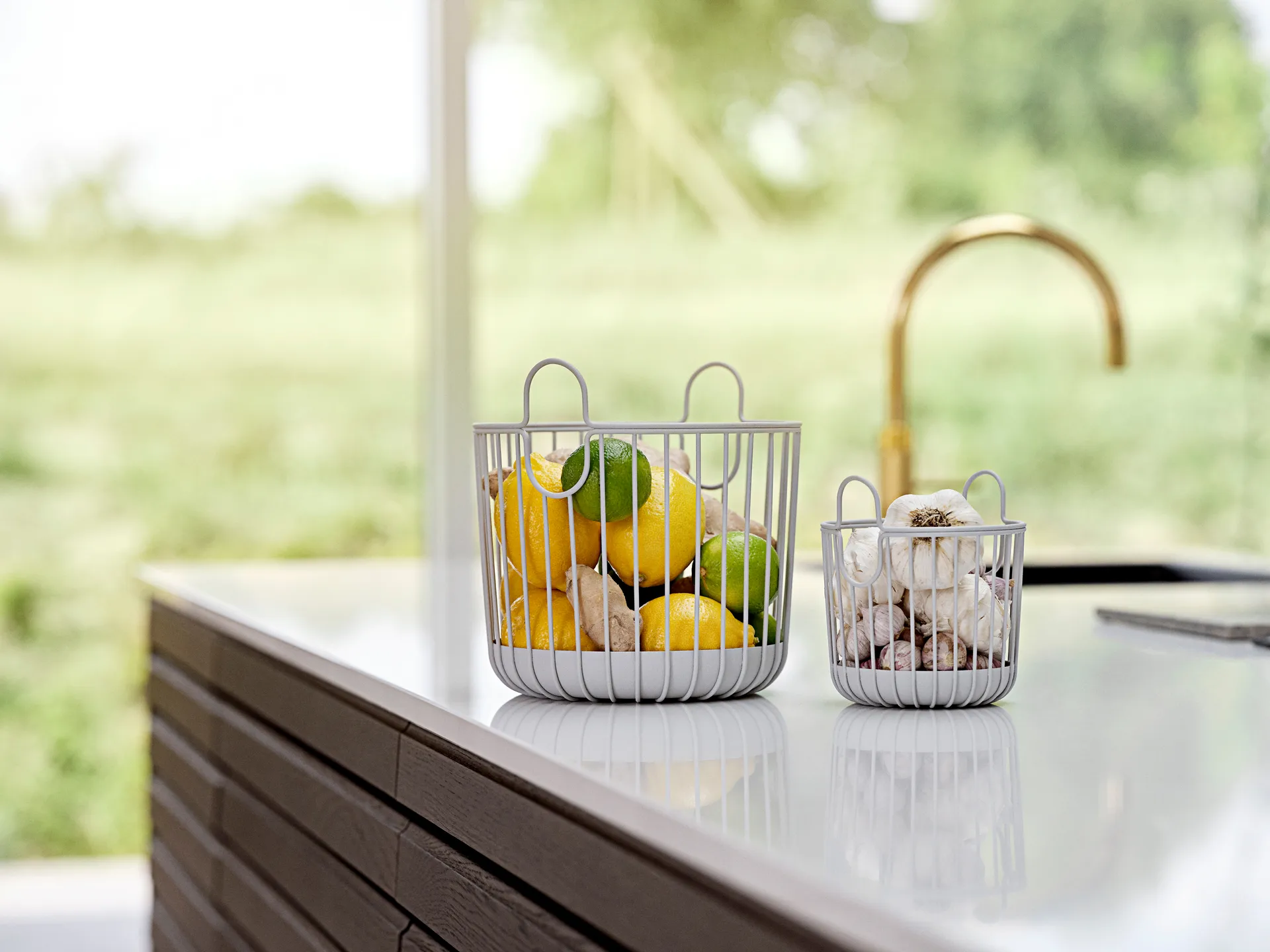 Inu basket 10.5x13.5 cm, Soft 灰色 Zone Denmark