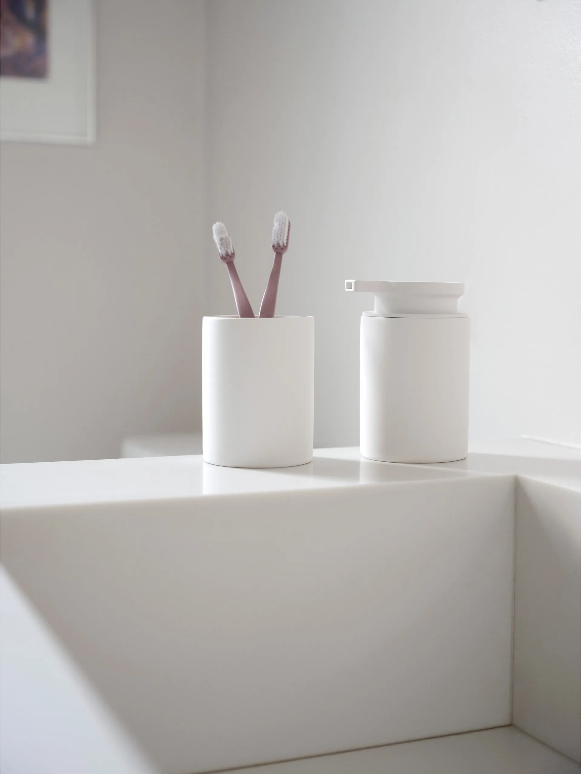 Karma 牙刷 马克杯, 白色 Zone Denmark