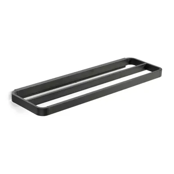 RIM 双毛巾杆12x44cm - 黑色 - Zone Denmark