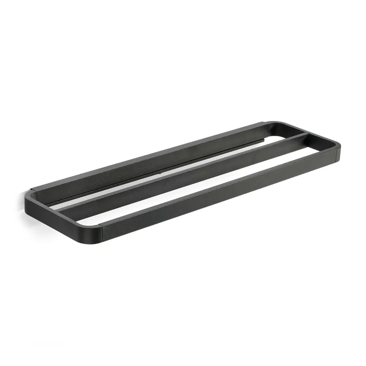 RIM 双毛巾杆12x44cm - 黑色 - Zone Denmark