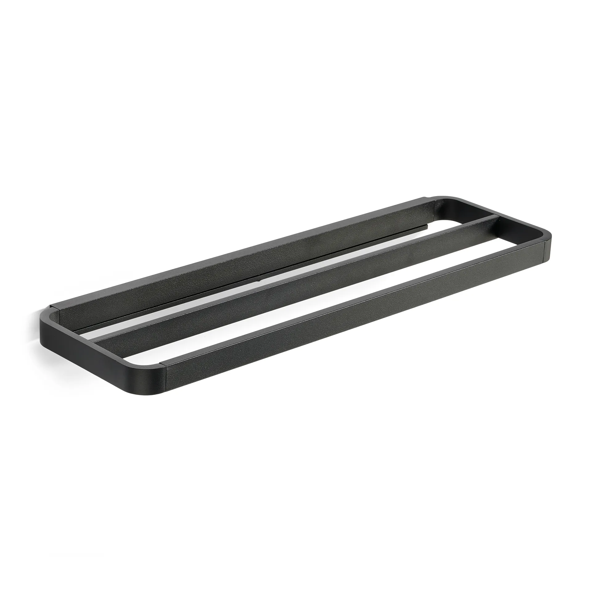 RIM towel rack double 12x44 cm, 黑色 Zone Denmark