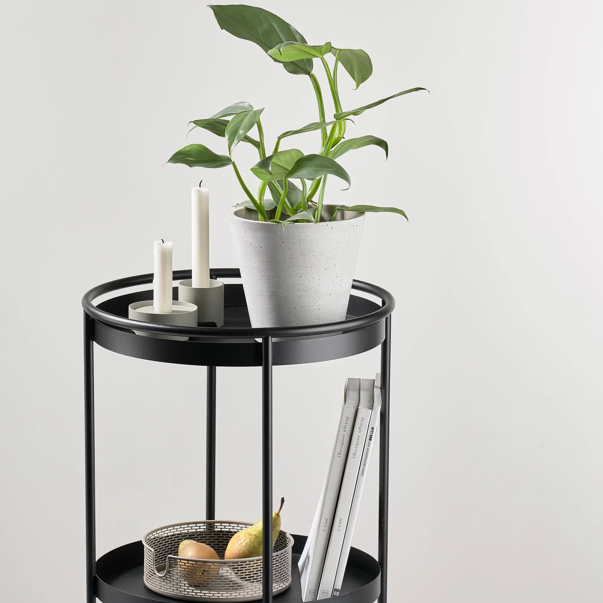 Rocks bar trolley, 黑色 Zone Denmark