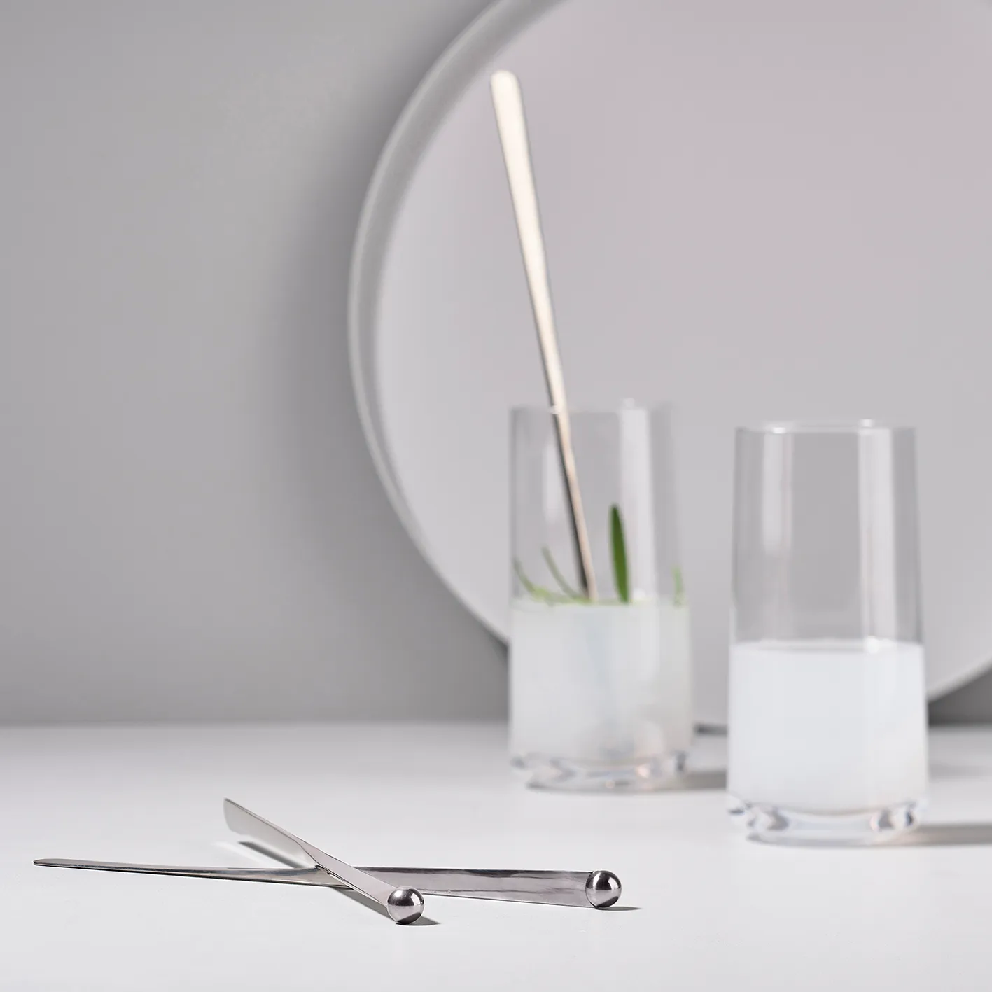 Rocks cocktail-spoon 2 pieces, 不锈钢 Zone Denmark