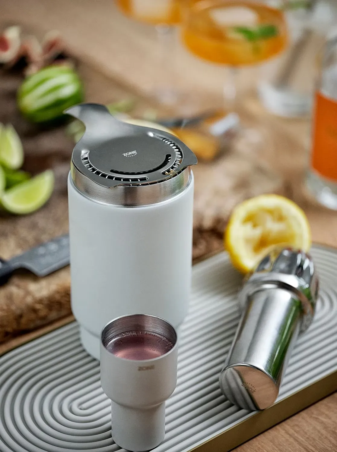 Rocks cocktail strainer, 不锈钢 Zone Denmark