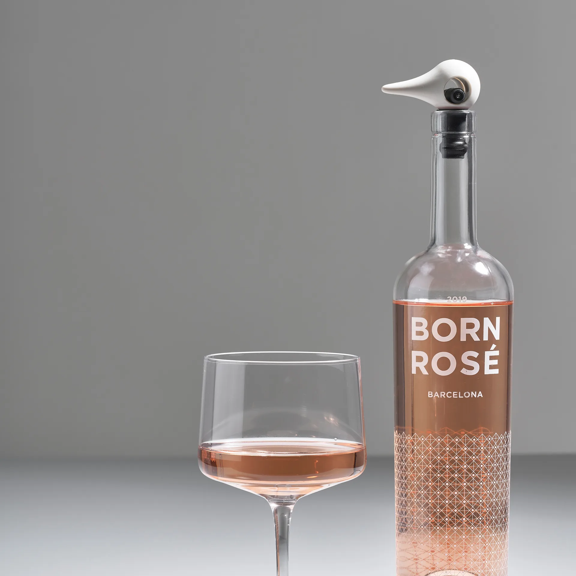 Rocks wine stopper 3.2x6.4 cm, warm 灰色 Zone Denmark