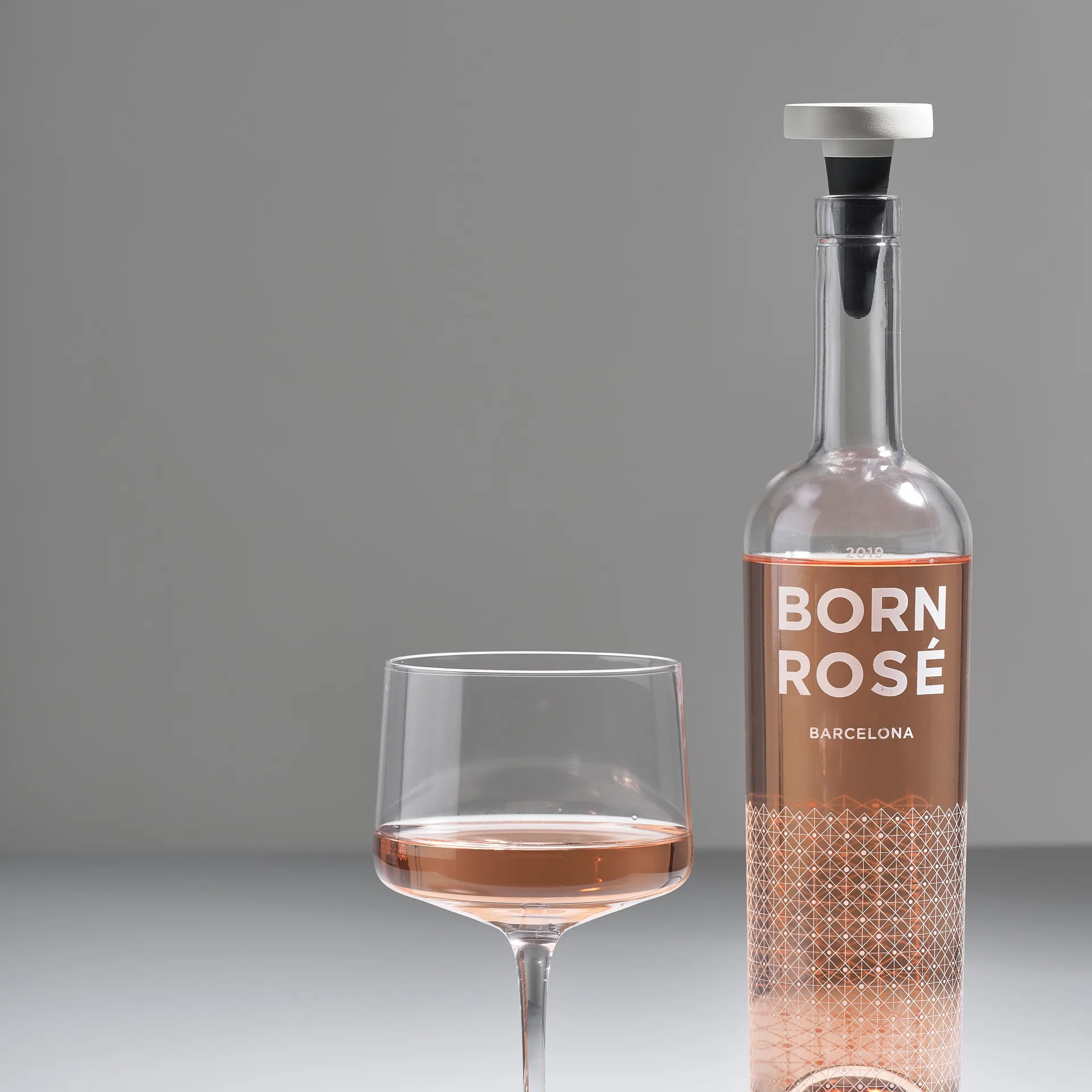 Rocks wine stopper 5x7 cm, warm 灰色 Zone Denmark