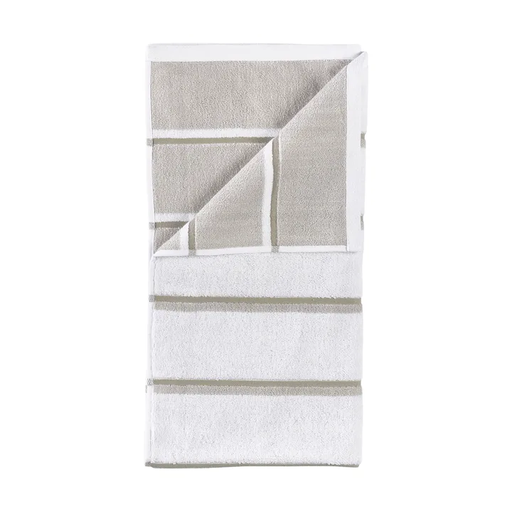 Sauna 桑拿系列 毛巾 - 白色_柔灰色_尤加利绿_50x100cm - Zone Denmark