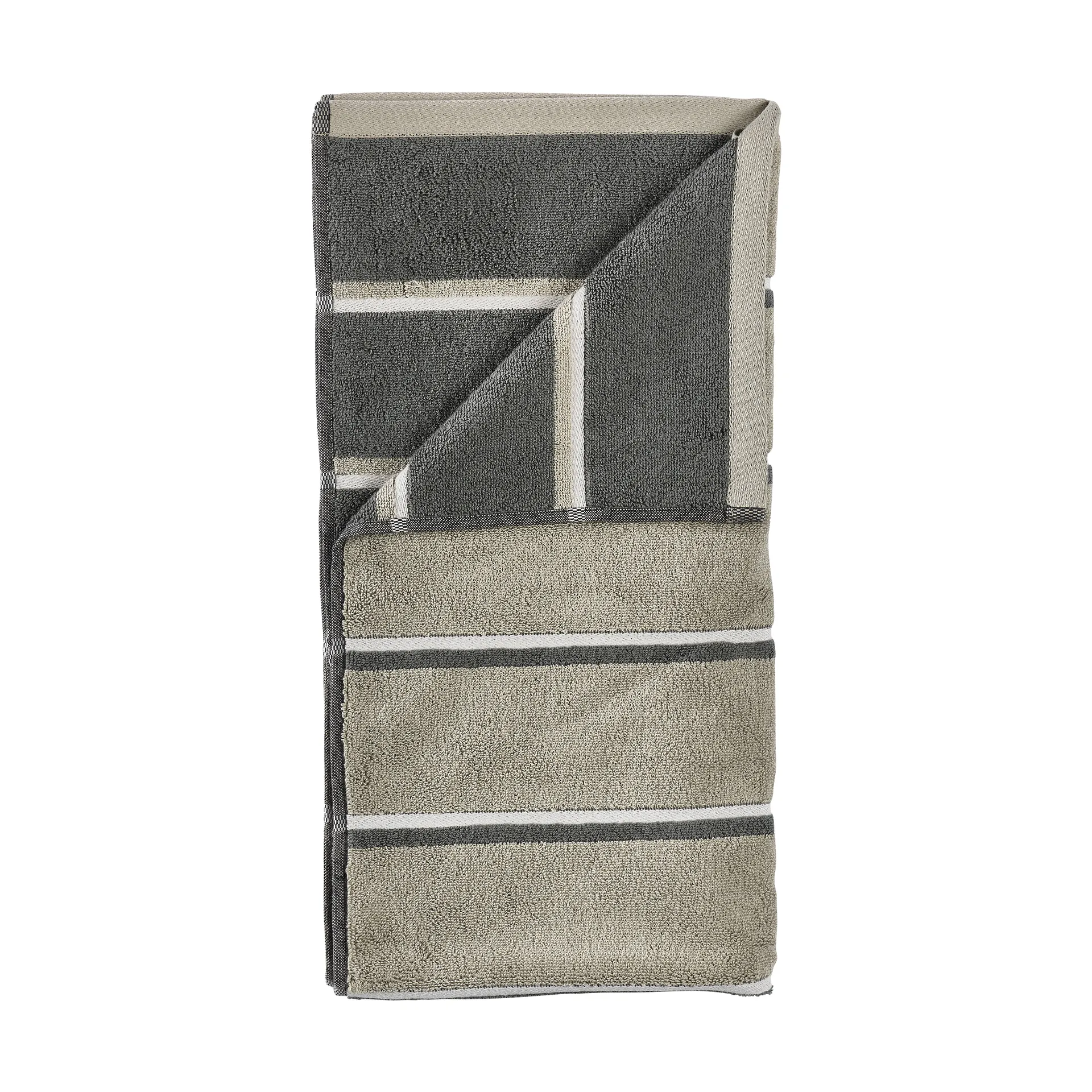 Sauna 桑拿系列 毛巾, 尤加利绿_橄榄绿_柔灰色_50x100cm Zone Denmark