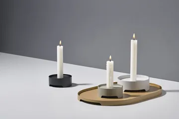 Singles 烛台 Ø9 cm - 黑色 - Zone Denmark